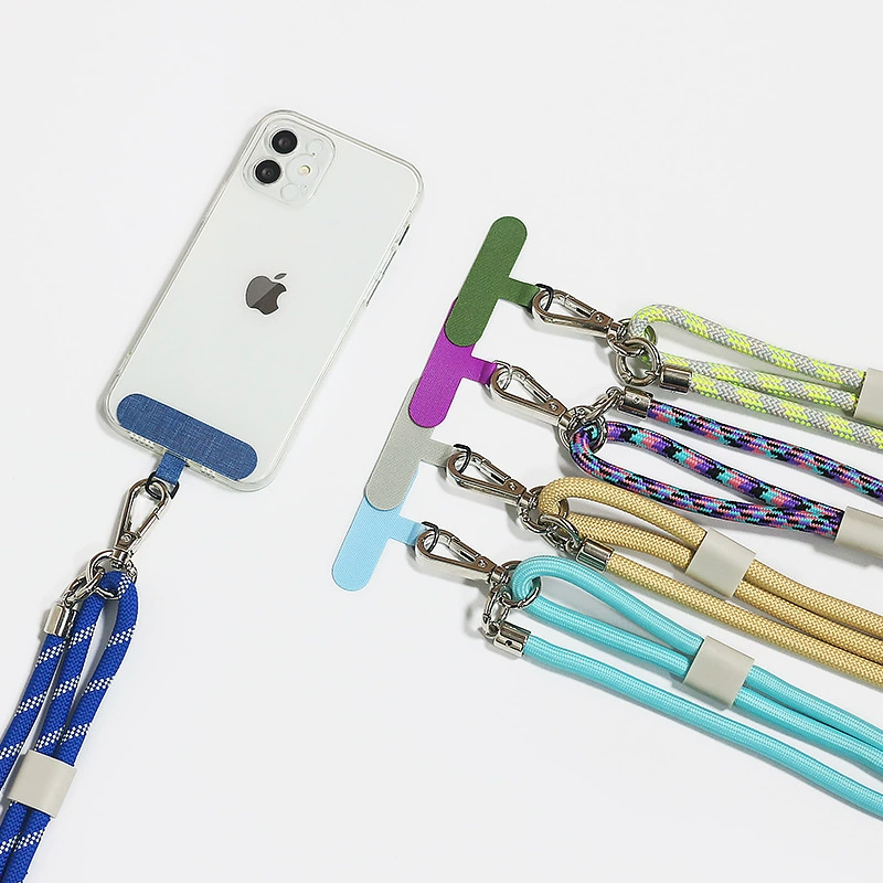 Трансграничный Новый 7 мм Мобильный телефон через плечо веревка Выдвижная зажим прокладка анти-потерянный ремешок для ремешка для мобильного телефона унисекс