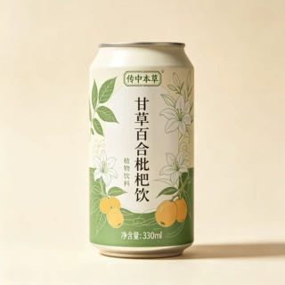 贴牌定制甘草百合枇杷饮草本植物饮料代加工枇杷雪梨饮OEM