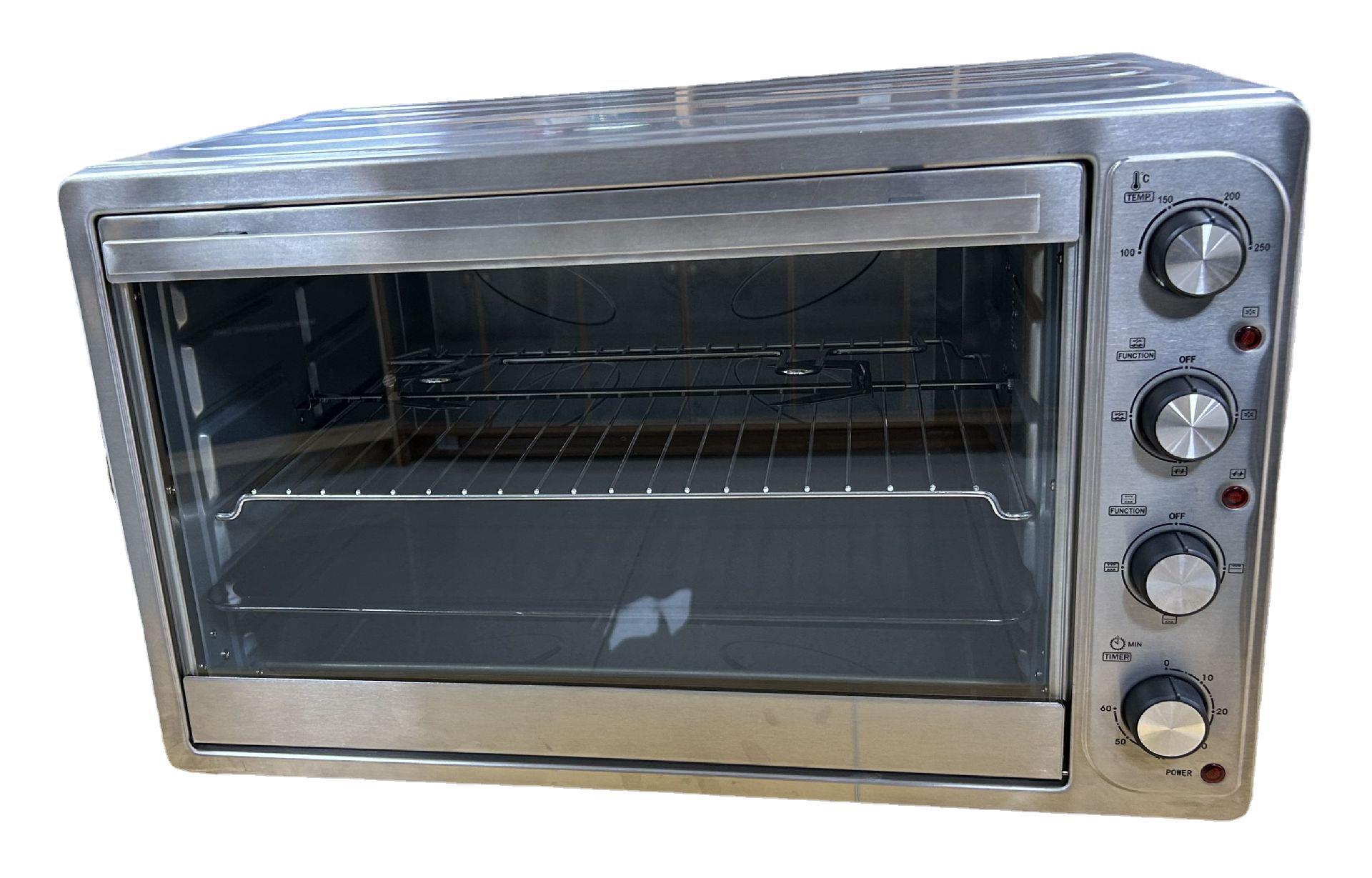KS72 horno de gran capacidad pantalla mecánica multifuncional horno visual fuente de fábrica plateada