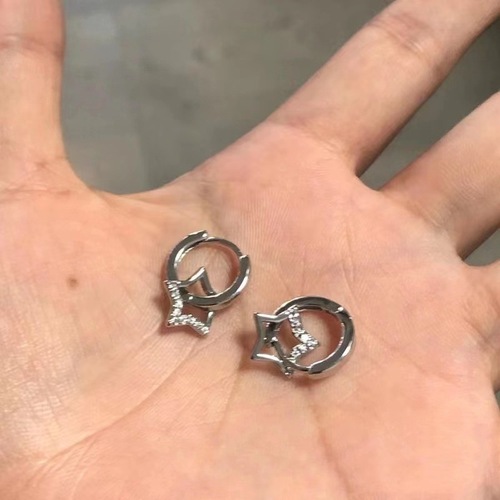 Star minority design sense ear hook five-pointed star earring minimalist exquisite earrings for women  new fashion earring for women