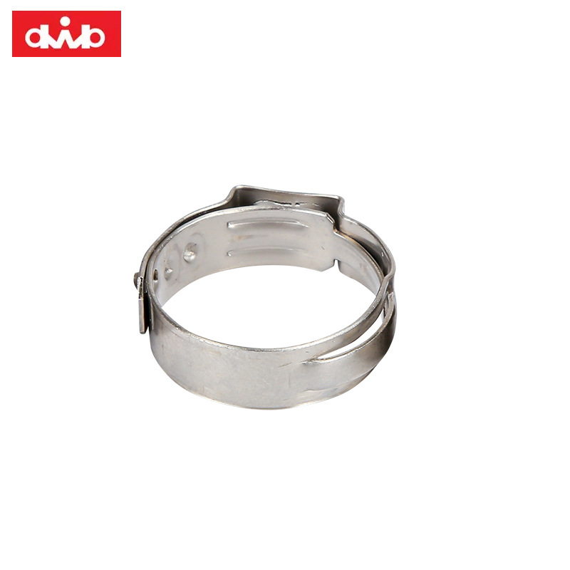乐清东博dwb传动轴卡箍304不锈钢单耳卡箍汽车夹箍厂家批发