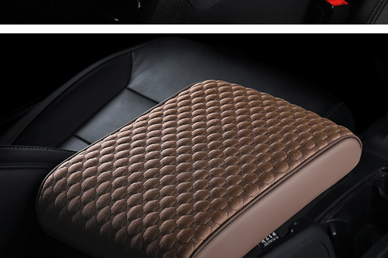 Car Armrest Box Heightening Pad, Driver's Elbow Support, Central Armrest Box Pad, Extended and Thickened, Simple Universal Model