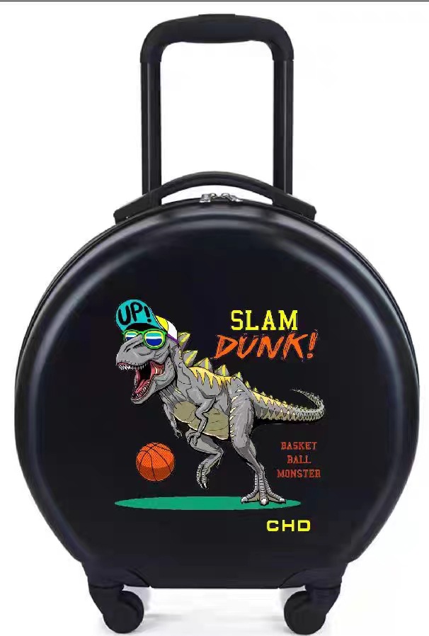 2024 nuevo semicircular caja de moda infantil se puede imprimir logotipo caja de viaje universal caja de regalo al por mayor