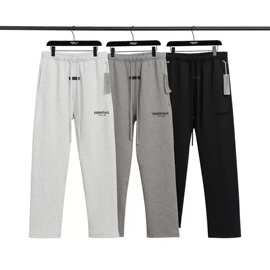 SS-22-Essentials第八季直筒裤跨境工厂直供美式高街宽松休闲长裤