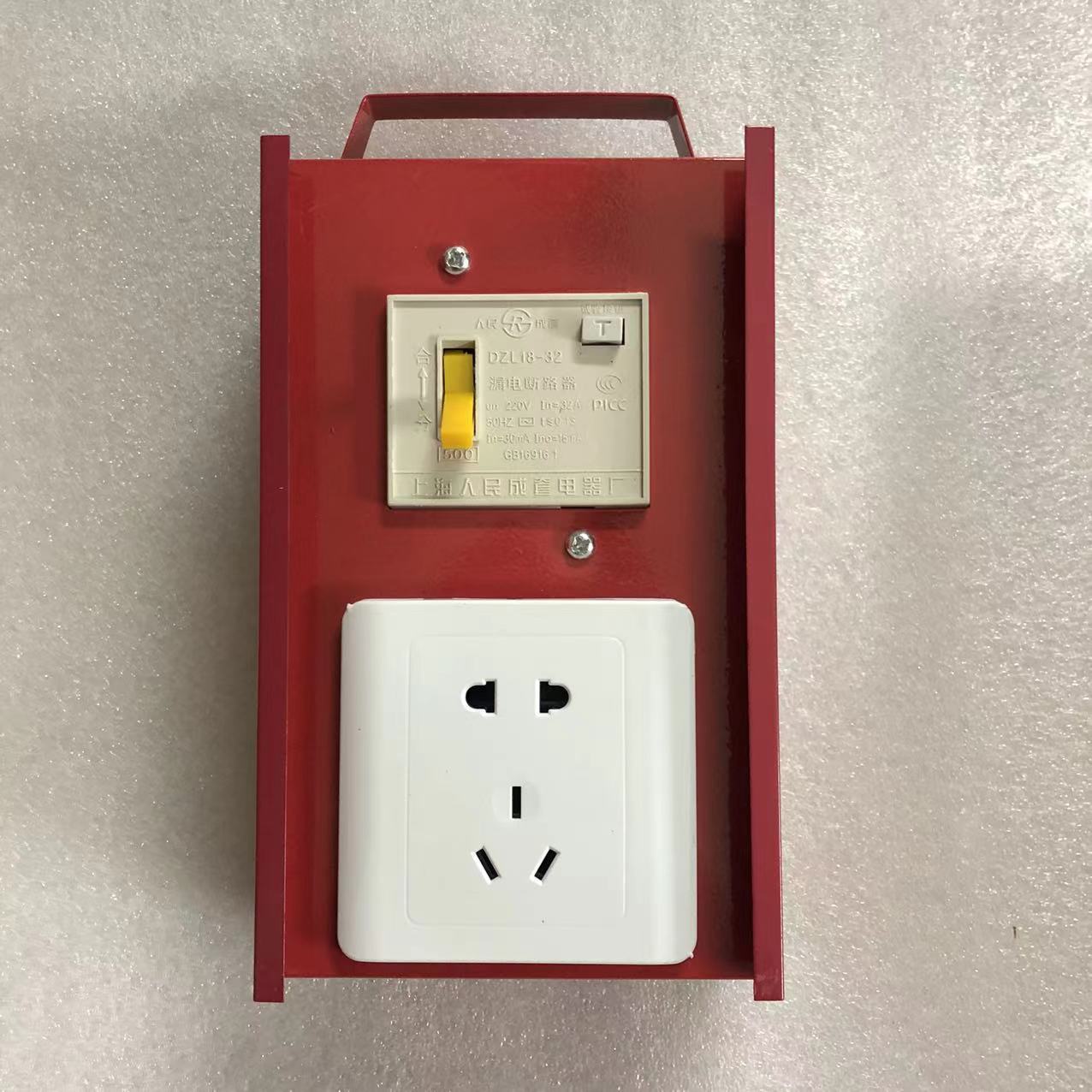 FUENTE fabricante sitio de construcción pequeña caja eléctrica temporal caja eléctrica móvil caja eléctrica portátil