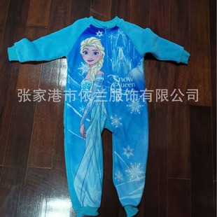 Children's One-Piece Romper, Male and Female Baby Coral Velvet Crawler, Big Kidsren's Pajamas with Sdn Factory Inspection Oekotex Certificate