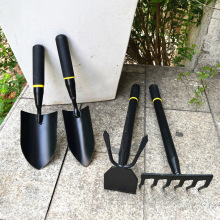 赶海锄耙锰钢园艺小铲子花铲种花养花工具铁锹铁铲户外挖土挖野菜