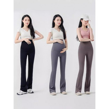 孕妇长裤喇叭裤春夏外穿托腹休闲显瘦鲨鱼裤春夏新款孕妇裤孕妇装
