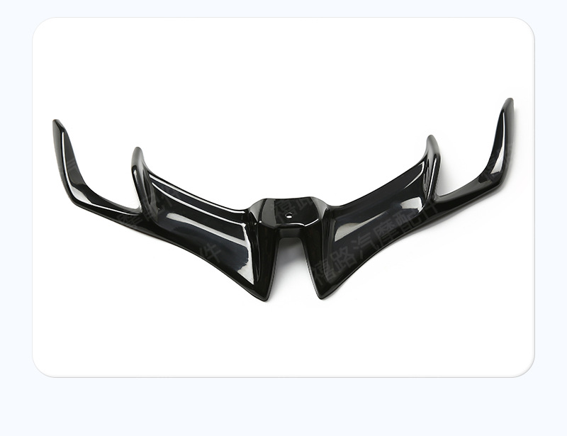 Universal motorcycle modification ABS beak spoiler shark fin air intake wing lower lip suitable for Yamaha R15 V3