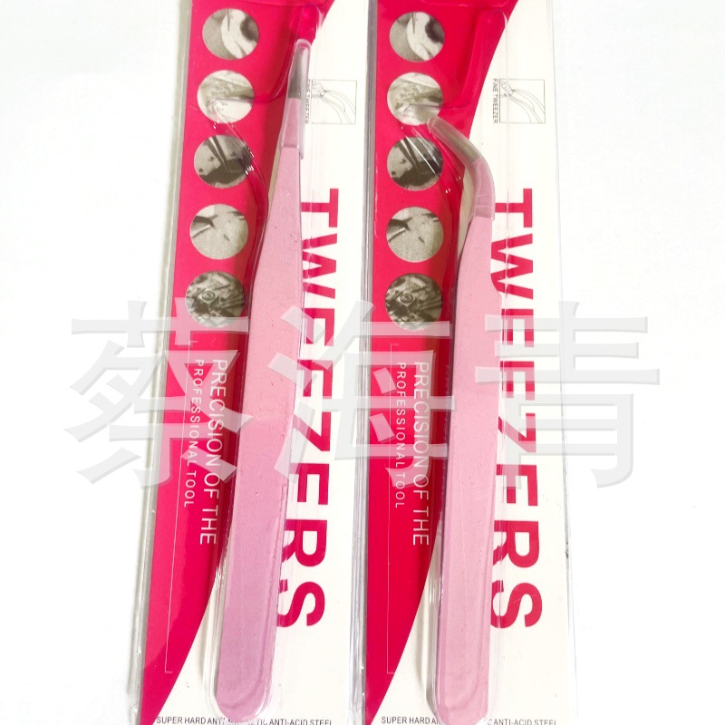 不锈钢镊子高精密尖头夹子燕窝挑毛美甲夹手帐假睫毛镊子防静电