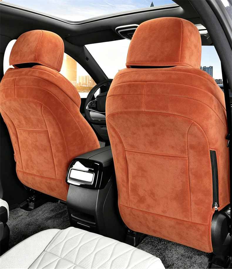 New Model Byd Tang Dmi Ev Seven-Seater Breathable Rams Saddle Cushion Car Seat Cover for Special Vehicles