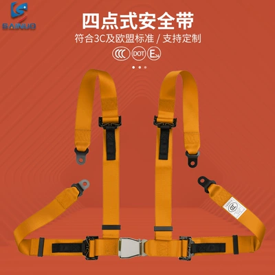 Car seat belt | safety belt - orange-snj4k02