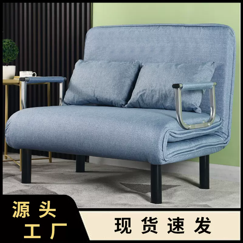 两用小户型客厅多尺寸沙发床出租房简约家用经济型棉麻可折叠沙发