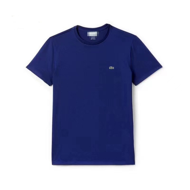26 Cross-Border Summer Crocodile Embroidered Pure Cotton T-Shirt Men's Round Neck Loose Breathable Short-Sleeved Casual Sports Men's Top 26 Cross-Border Summer Crocodile Embroidered Pure Cotton T-Shirt Men's Round Neck Loose Breathable Short-Sleeved Casual Sports Men's Top