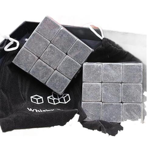 Whisky Stones, Best Selling Ice Chilling Stones, Frozen Unique Ice Cubes, Granite Stones