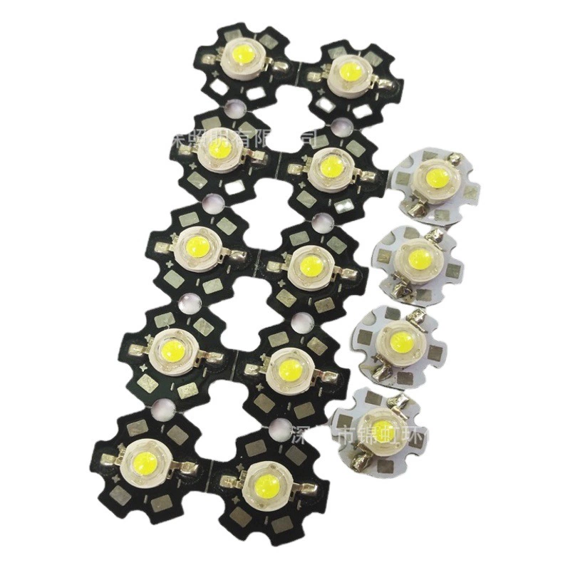 Алюминиевая подложка Светодиодный шарик лампы 1 Вт 3 Вт шарик лампы имитирует люмен RGB один мощный источник света светодиодный интегрированный спот