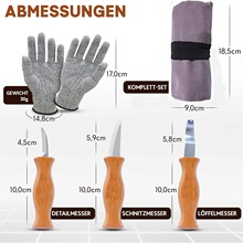 儿童木雕工具雕刻刀椴木套装新手diy雕刻套装削木刀木工雕刻刀套