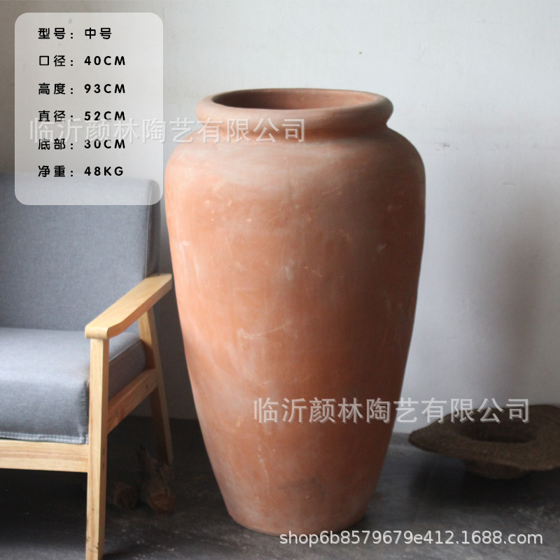 Maceta paisajística mediana