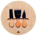 Bamboo Cheese Cheese Fruit Knife and Fork Mini Butter Knife Cheese Knife and Fork Cheese Jam Cute Spatula
