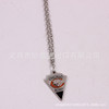 Cross -border US NFL 32 Team Rugby Team Logo logo Drip Oil Triangle Necklace Factory Direct Sale