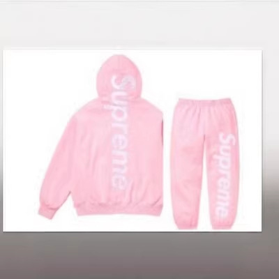 Supreme Lettered Hooded Sweatshirt for Men, Spring and Autumn Style, Trendy Brand, Loose Casual Couple's Outfit, Trendy Streetwear Jacket