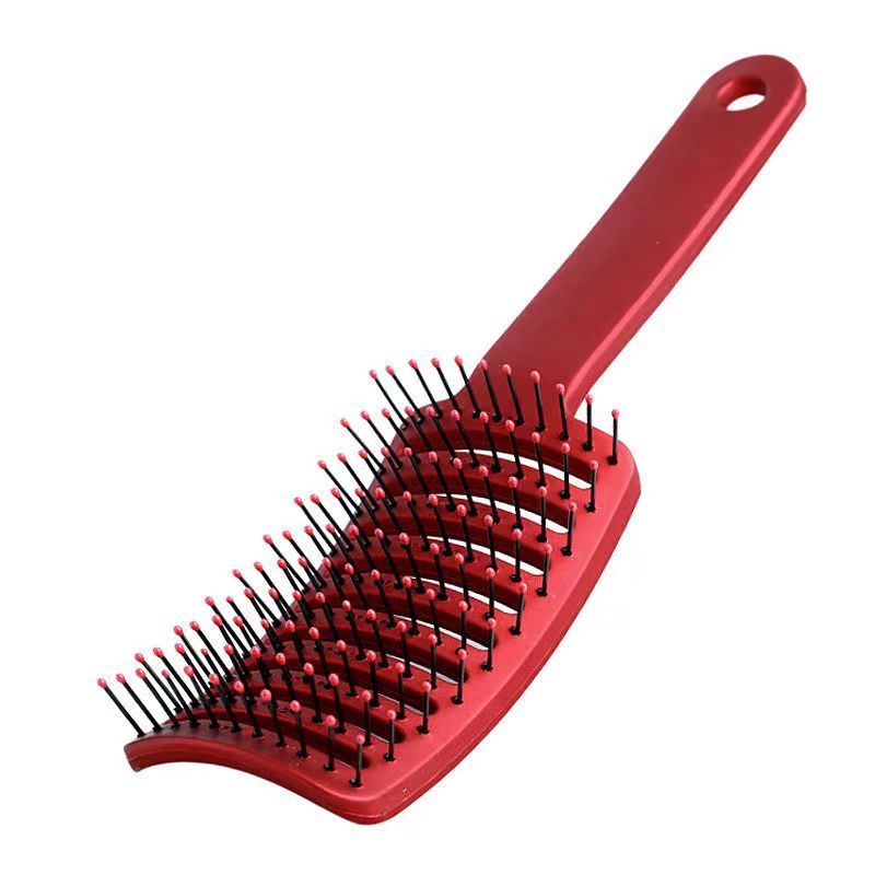 Fluffy High Cranial Top Comb Hair Artifact for Women Long Hair Styling Massage Meridian Portable Home Rib Comb