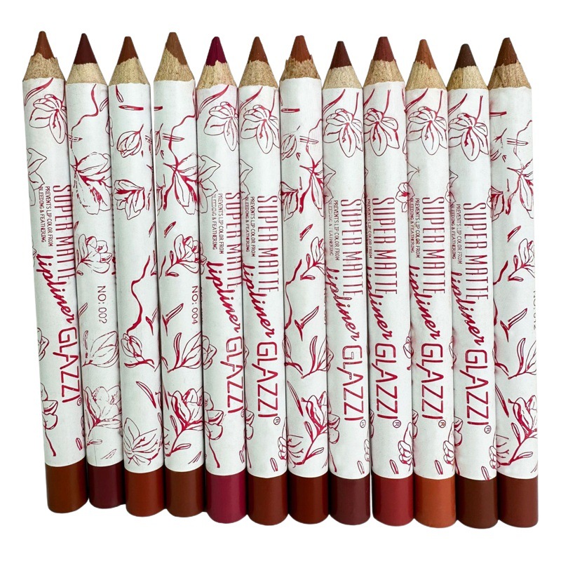 Nuevo producto: Lápiz delineador de labios GLAZZI para definir el contorno de los labios, delineador de labios de larga duración con acabado mate nude en formato spray, lápiz delineador de labios transfronterizo.