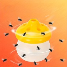 蘑菇南瓜形果蝇诱捕器跳蚤诱捕器蜜蜂陷阱器捕蝇器