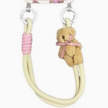 Linda cadena de todo fósforo de cordón de teléfono móvil para Apple/Huawei/Xiaomi pulsera de carcasa de teléfono móvil corazón de niña cadena linda