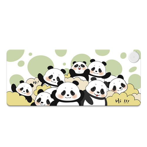 Heating mouse pad extra large heating warm desk pad office writing desktop computer keyboard electric heating plate hand warming desk pad