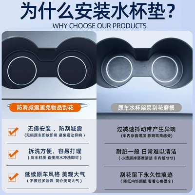 Anti-slip mat control cup mat decoration non-slip
