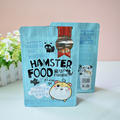 厂家定制八边封仓鼠食品包装袋自立自封彩印塑料密封宠物零食包装