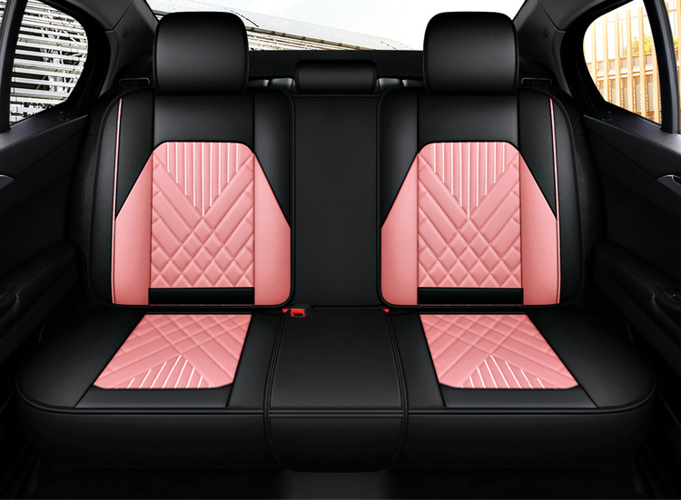 Car Seat Cushion Fully Surrounded by Cartoon Seat Cover, Universal Seat Cover for All Seasons, Full Leather Seat Cushion, Summer New Seat Cover Wholesale