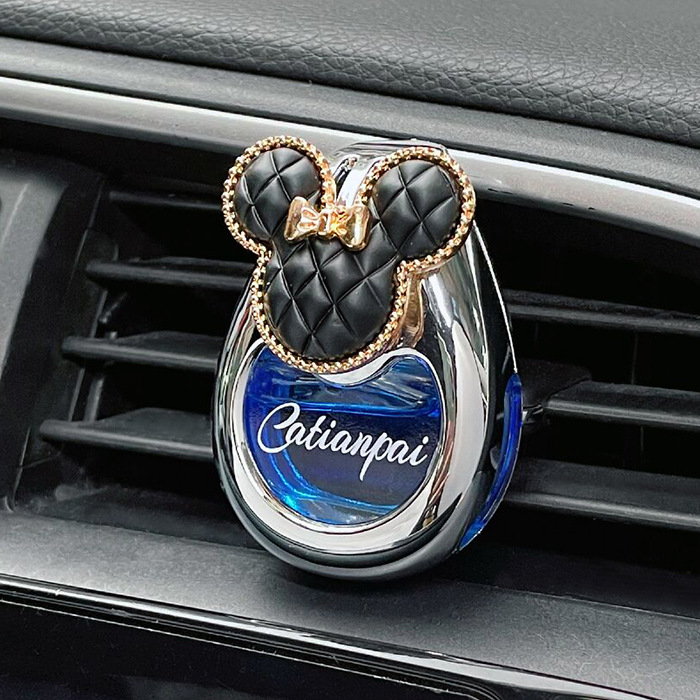 Perfumes de automóviles aromáticos aire acondicionado ventilación perfumes duraderos artículos de decoración de automóviles adornos para hombres y mujeres