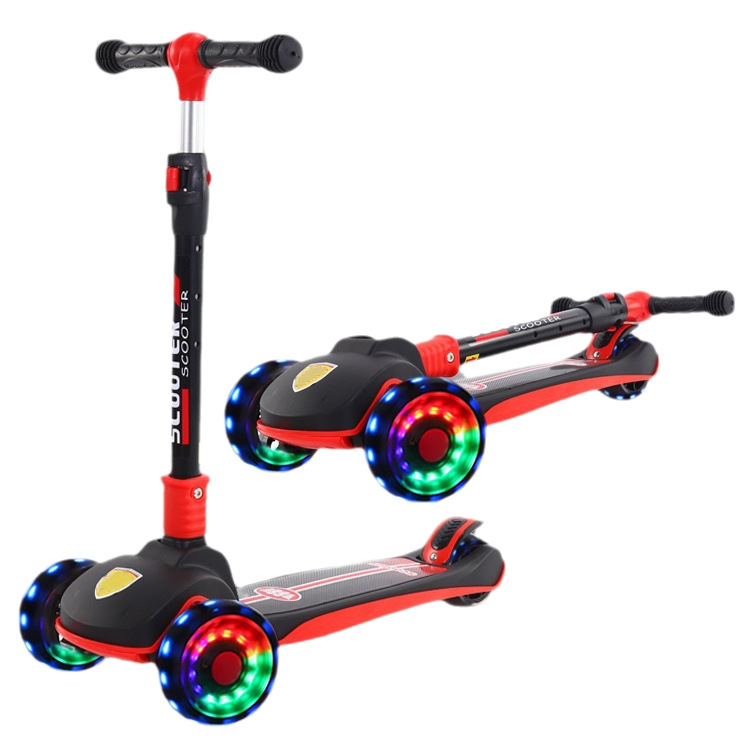 Scooter para niños, niños y niñas, scooter tres en uno, bebé, deslizamiento, automóvil de juguete para niños, venta al por mayor, transfronterizo