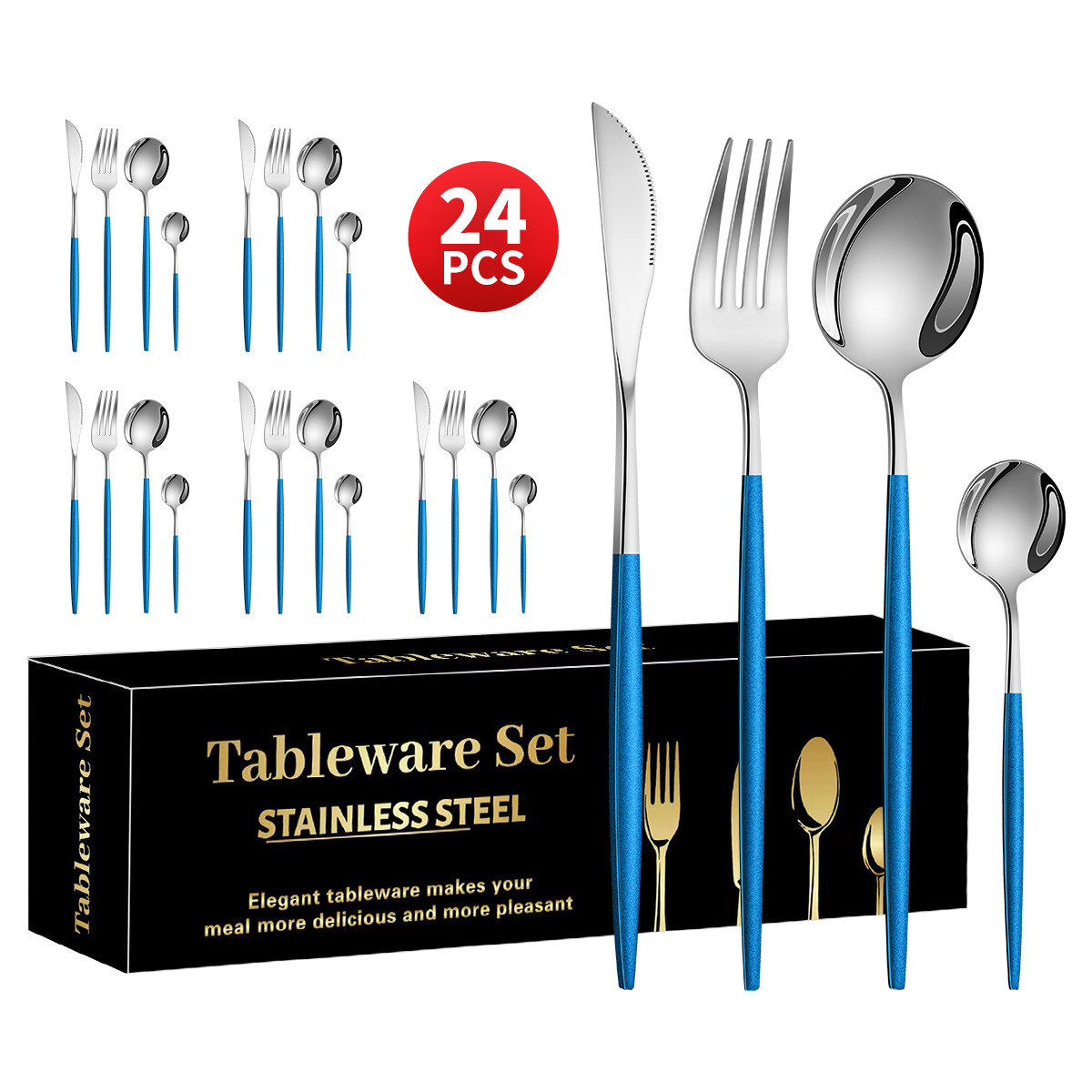 [블랙박스] 실버+블루 24종세트