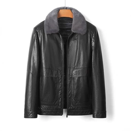 男式大衣;男式真皮皮衣;男式夹克