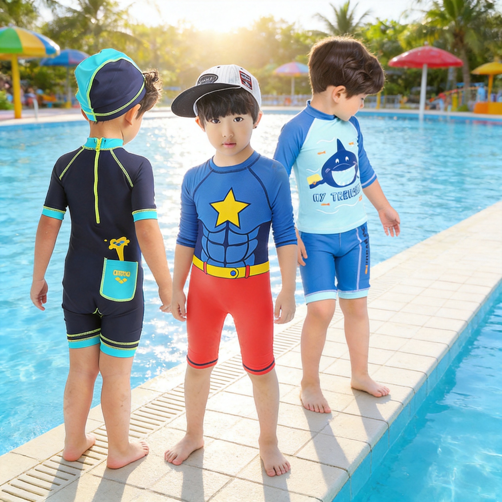 Children's cute swimwear