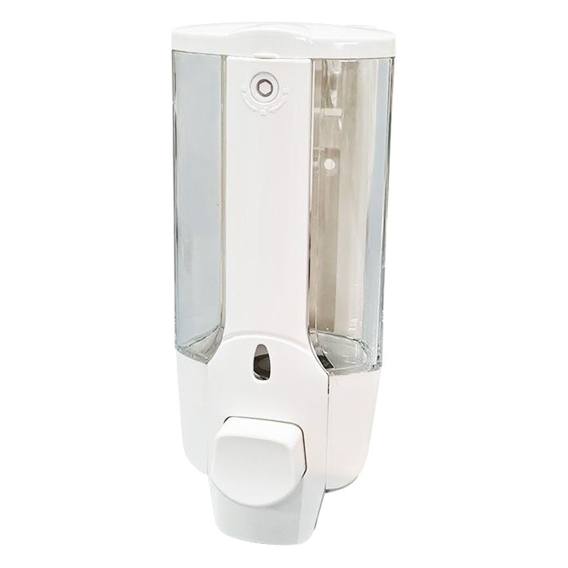 Amazon montado en la pared mini dispensador de jabón loción montado en la pared dispensador de jabón baño desinfectante de manos loción de baño