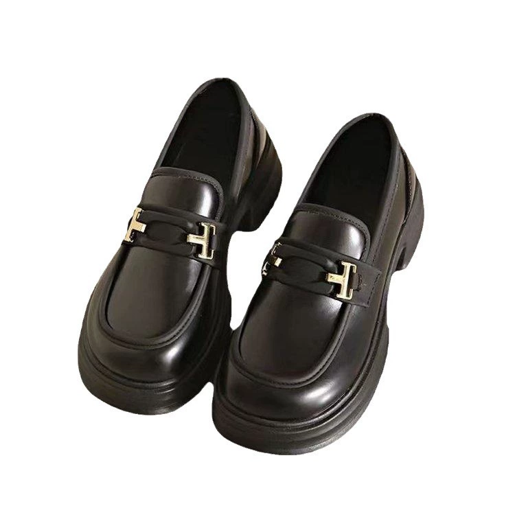 Loafers platform, footwear, shoes English style for leather shoes, french style, British style, soft sole