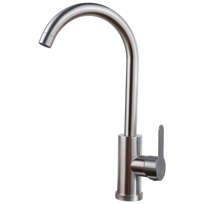 Acero inoxidable comercio exterior cocina grifo lavabo fría y caliente lavabo de verduras lavabo frío extracción de agua caliente