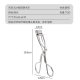 A2A Partial Eyelash Curler Mini Detail Eyelash Aid Natural Curling Eyelash Partial Metal Eyelash Curler