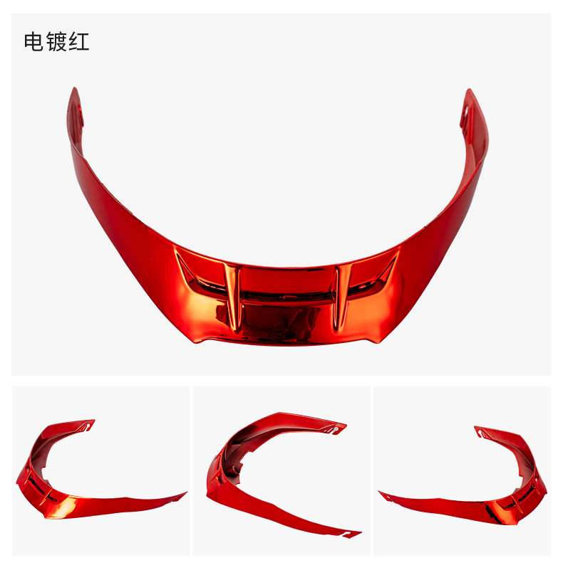 Soman Motorcycle Helmet Sm955S Tail Wing, Open-Face Helmet 955-S Personalized DIY with Tail Wing Accessories