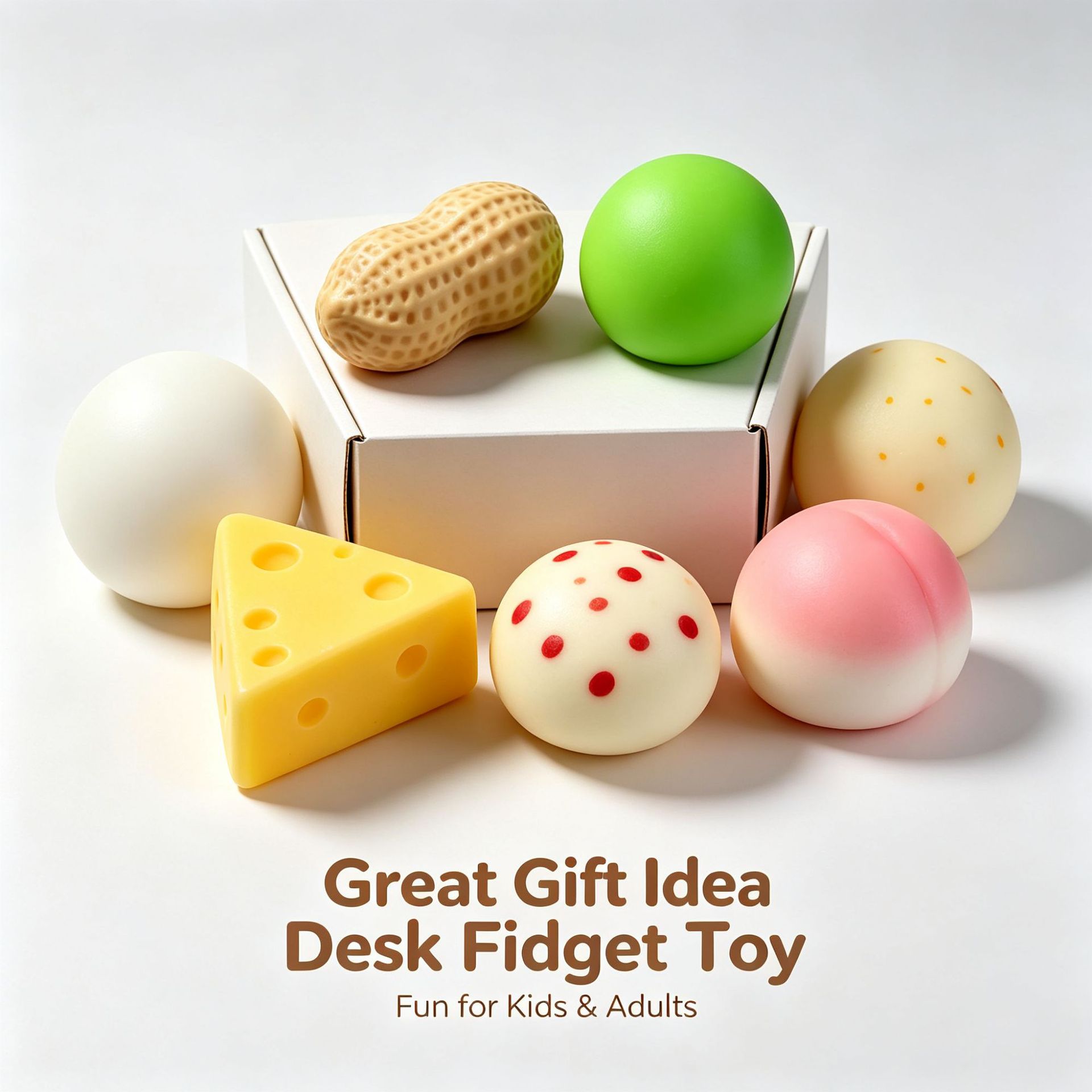 [Cross-border product] Moldable potato squishy toy, slow rebound noisy hand-made ball, building block noisy ball, super stress-relief play