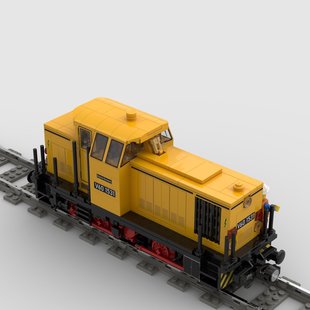 Moc-87360 German Imperial Railways 729 V60 Ship Engine Christmas Parts
