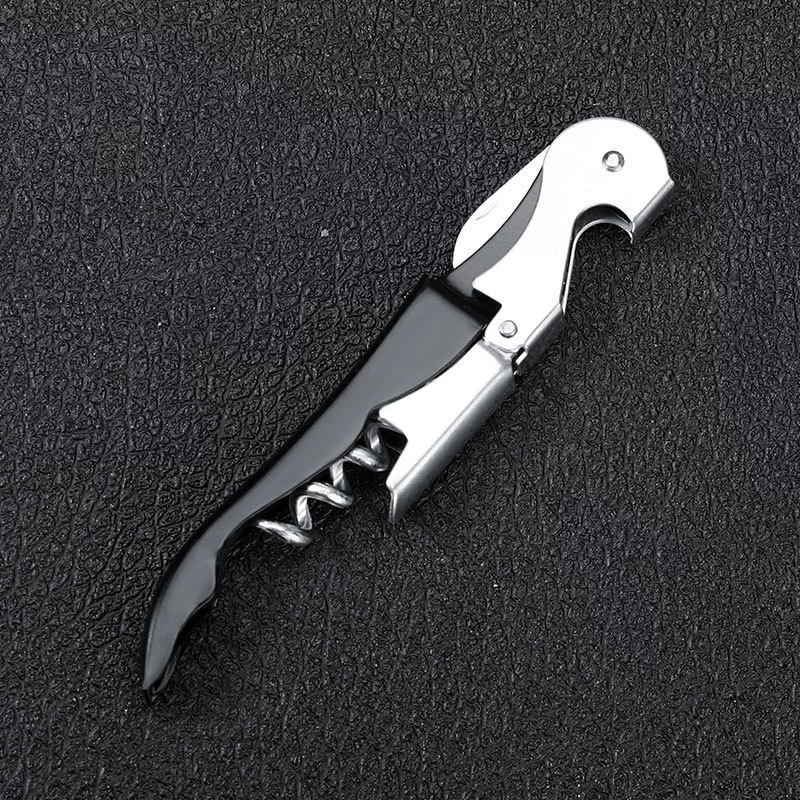 Seahorse Bottle Opener Paddle — Universal stainless steel corkscrew, color options