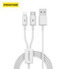 PISEN Two-in-one data line ype-C data line multi-function Apply to Apple Huawei Two quick charge