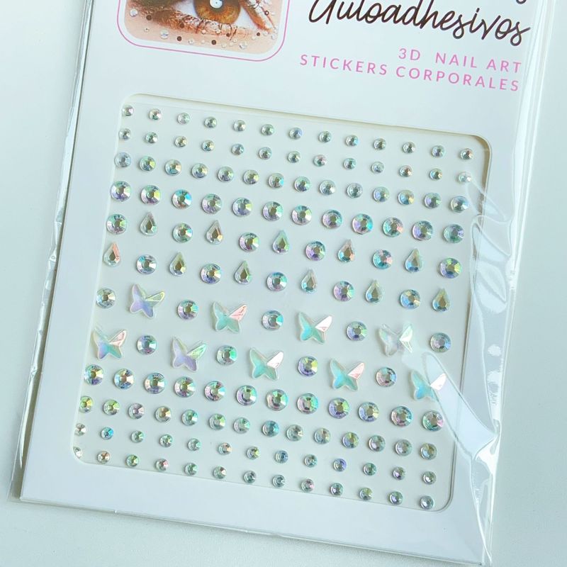 人気のアクリルダイヤモンドステッカーアイメイクアップアクセサリーメイクアップフェイシャルダイヤモンドステッカーdiy子供のパフォーマンスメイクアップステッカー|undefined