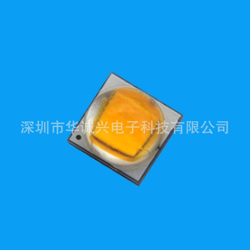 现货供应大功率10W陶瓷5050白光暖白红绿黄灯珠 一束光射灯灯珠