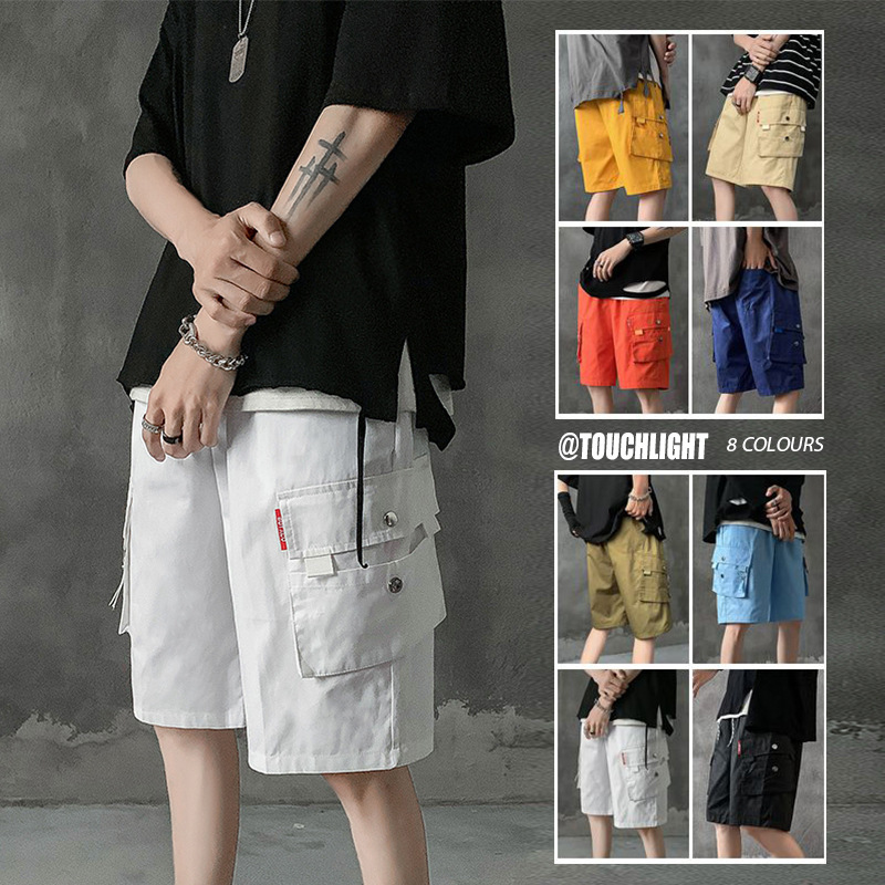 Cropped pants sports shorts loose overalls casual pants straight pants summer fashion 1 QL001/P25 Cropped pants sports shorts loose overalls casual pants straight pants summer fashion 1 QL001/P25